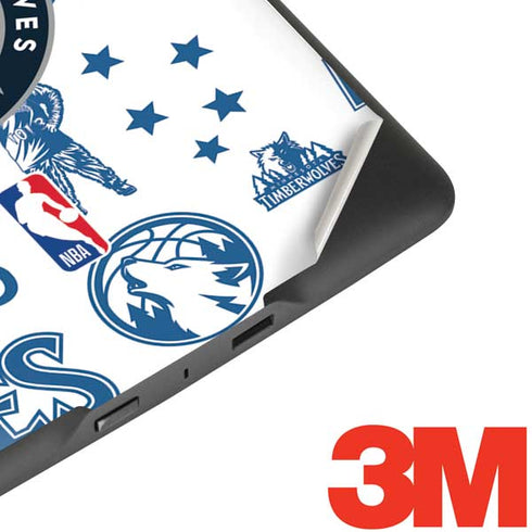 NBA Minnesota Timberwolves Historic Blast Amazon Kindle Skin